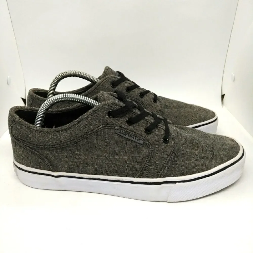 Airwalk Men's Casual Grey Skateboard Shoes Sneakers Men's Size 9‎